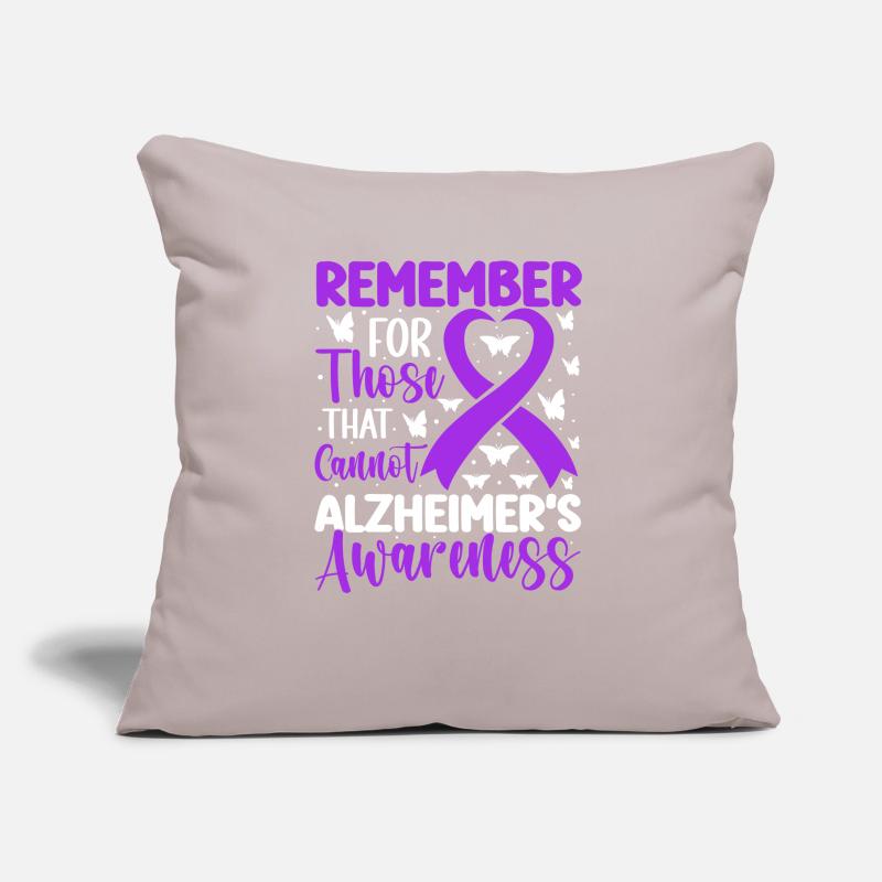 Remember For Those Who Cannot Dementia Sofa pillow with filling 45cm x 45cm