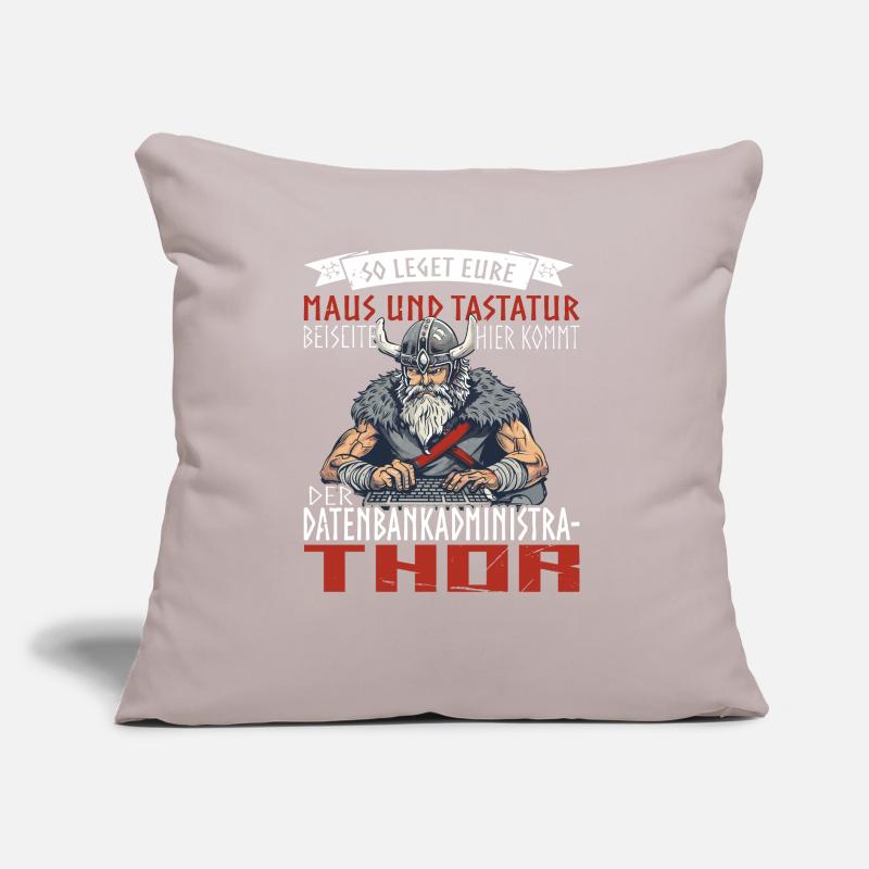 Database Administrator Coding Data Analyst Sofa pillow with filling 45cm x 45cm