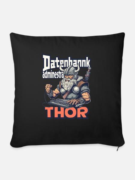 Datenbankadministrathor Codierung Datenanalyst - Sofakissen mit Füllung 45 x 45 cm - Schwarz