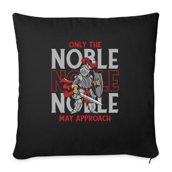 Knights' Festival - Sofa pillow with filling 45cm x 45cm - black - Front