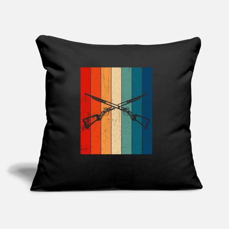 Vorderlader Muzzleloader Muzzle Loading Sofa pillow with filling 45cm x 45cm