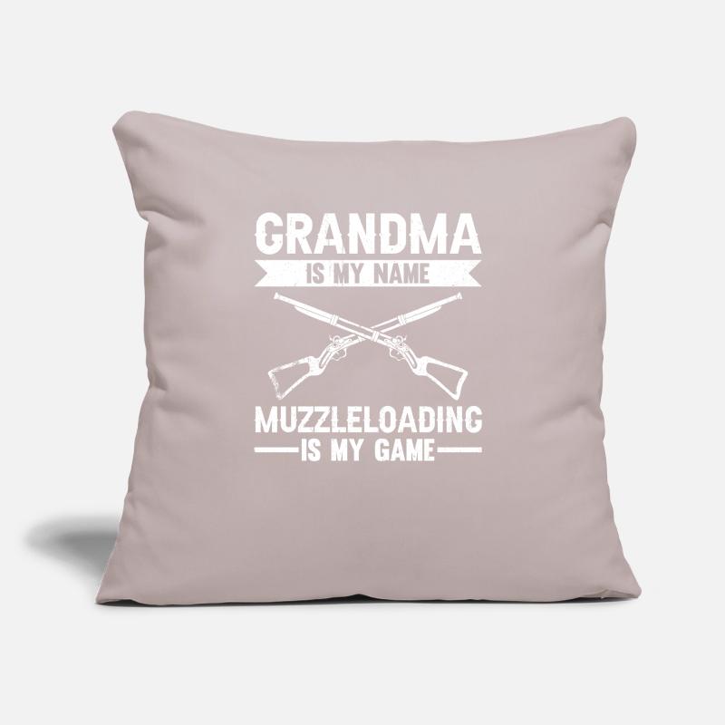 Vorderlader Muzzleloader Muzzle Loading Sofa pillow with filling 45cm x 45cm