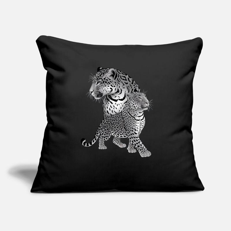 Leopard Sofa pillow with filling 45cm x 45cm