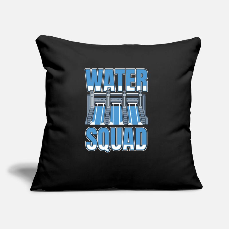 Hydraulic Engineer Kader Sofa pillow with filling 45cm x 45cm