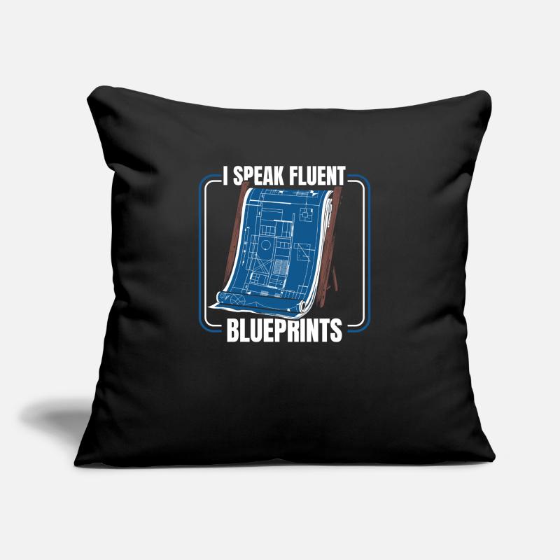 Author Sofa pillow with filling 45cm x 45cm