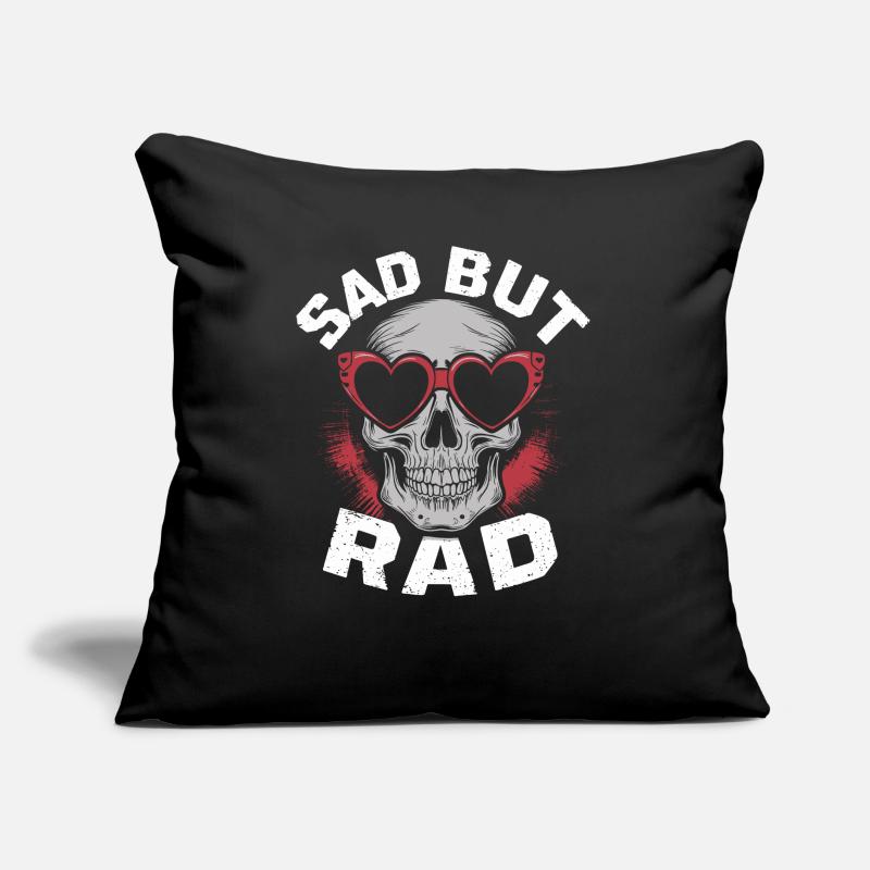 Cool goth look with depth Sofa pillow with filling 45cm x 45cm