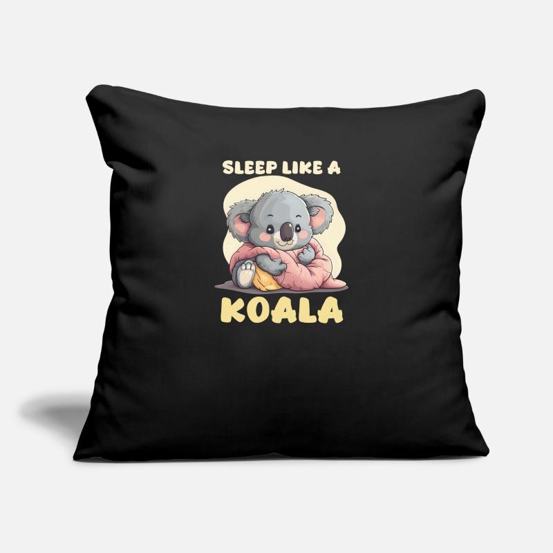 Koala dort comme un koala Coussin et housse de 45 x 45 cm