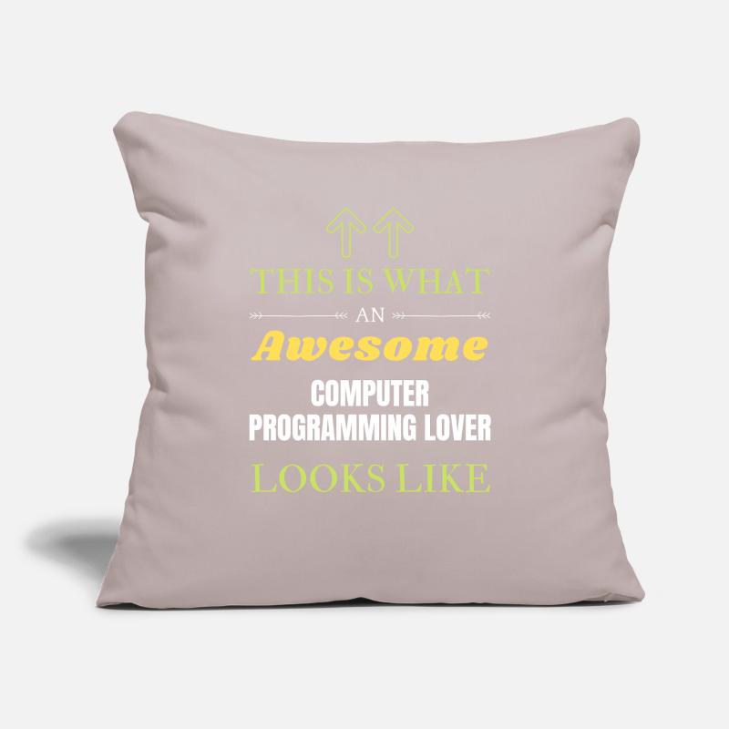 This is what an awesome Computer programming lover Sofa pillow with filling 45cm x 45cm