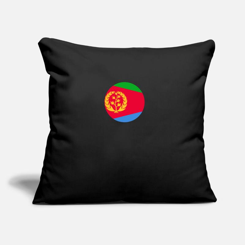 Érythrée Drapeau érythréen Érythréen Coussin et housse de 45 x 45 cm