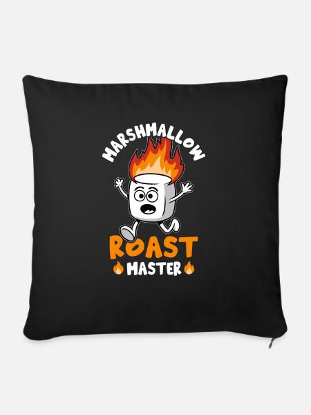 Marshmallow - Sofakissen mit Füllung 45 x 45 cm - Schwarz