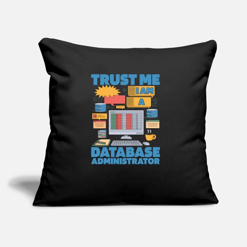 Database Administrator Sofa pillow with filling 45cm x 45cm