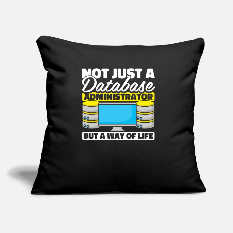 Database Administrator Sofa pillow with filling 45cm x 45cm