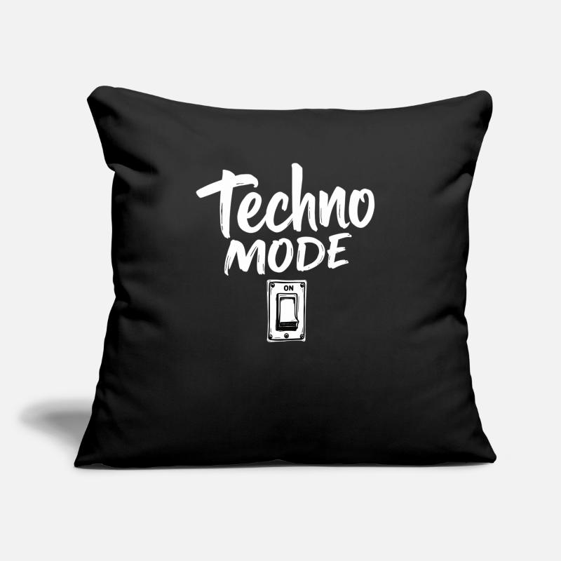 Mode Techno sur Techno Techno Musique Techno Coussin et housse de 45 x 45 cm