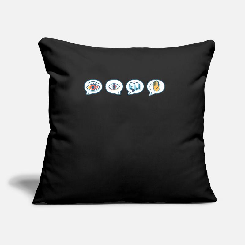 phonemisScience de la conscience phonémique Coussin et housse de 45 x 45 cm