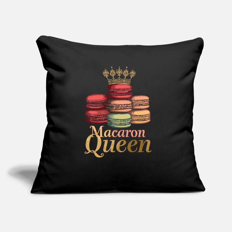 Amateurs de macarons Macaron Baker Coussin et housse de 45 x 45 cm