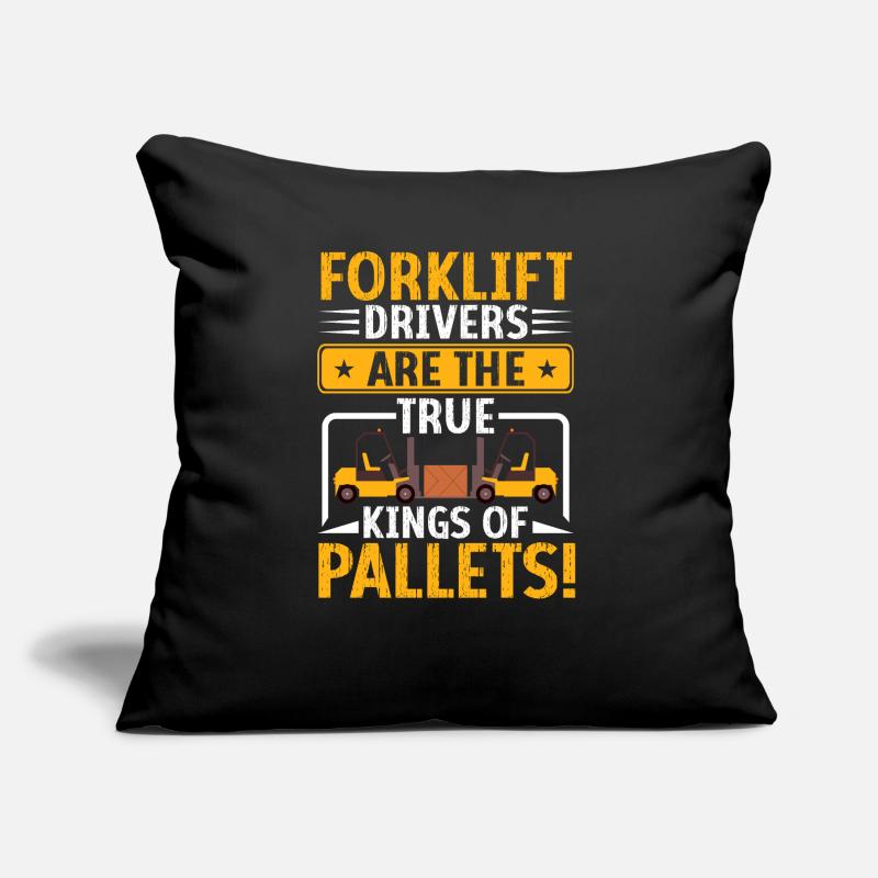 Forklift Driver Forklift Warehouse Worker Logistics Sofa pillow with filling 45cm x 45cm
