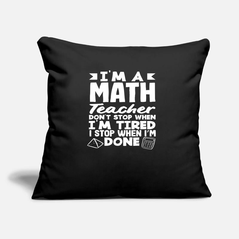 Math Teacher Math Gift Sofa pillow with filling 45cm x 45cm