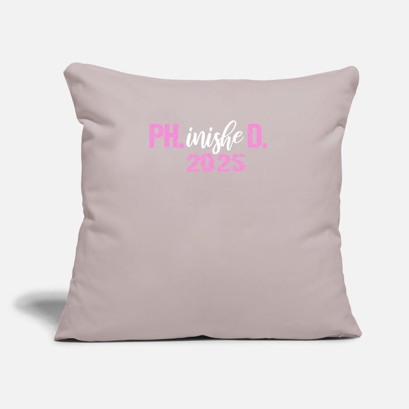 Doctor 2025 Degree Philistine Dissertation PhD Sofa pillow with filling 45cm x 45cm