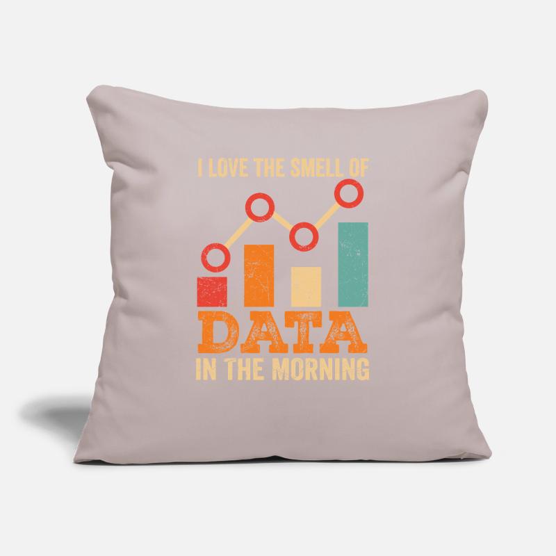 Data Analysis Lover Statistics Nerd Sofa pillow with filling 45cm x 45cm