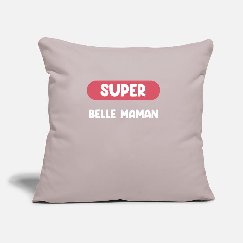 Super schöne Mutter Geschenk schöne Mutter Stiefmutter Schwiegermutter Sofakissen mit Füllung 45 x 45 cm