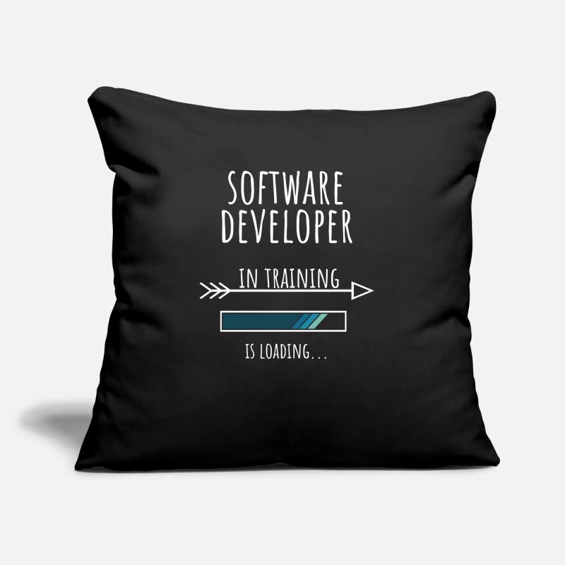 Software Developer in Ausbildung Geschenk Sofakissen mit Füllung 45 x 45 cm