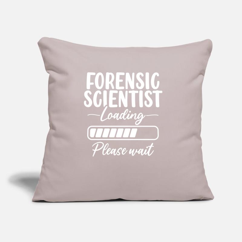Forensic Science Loading Forensic Scientist Sofakissen mit Füllung 45 x 45 cm