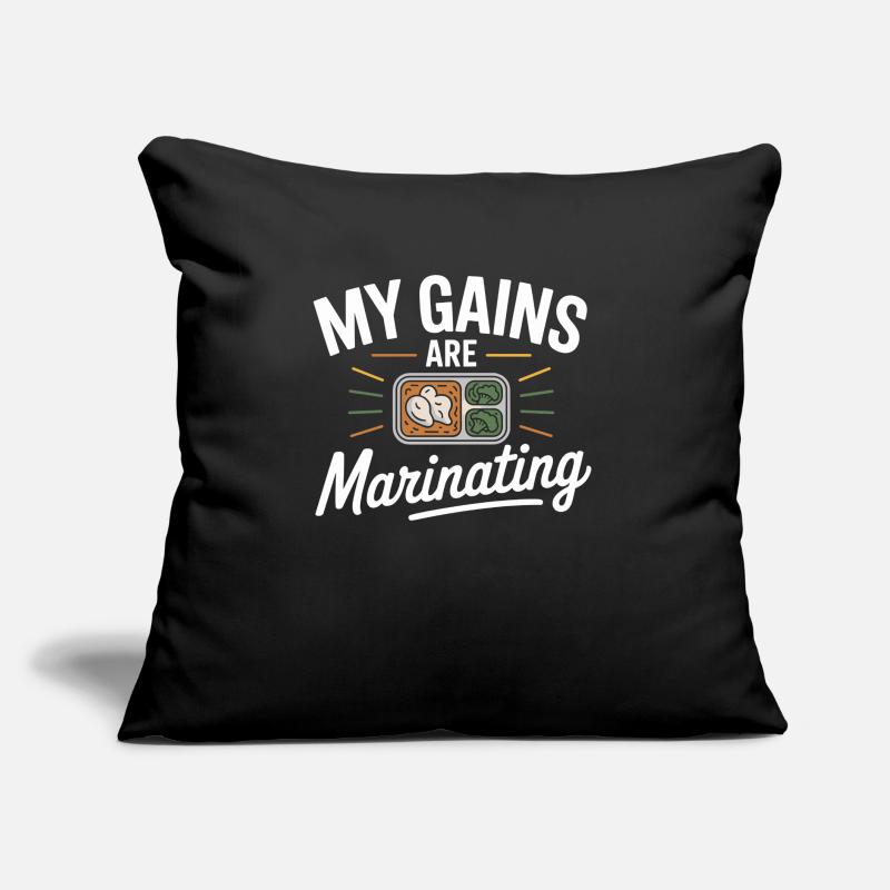 Prepared Squad Meal Planner Food Organization Sofa pillow with filling 45cm x 45cm