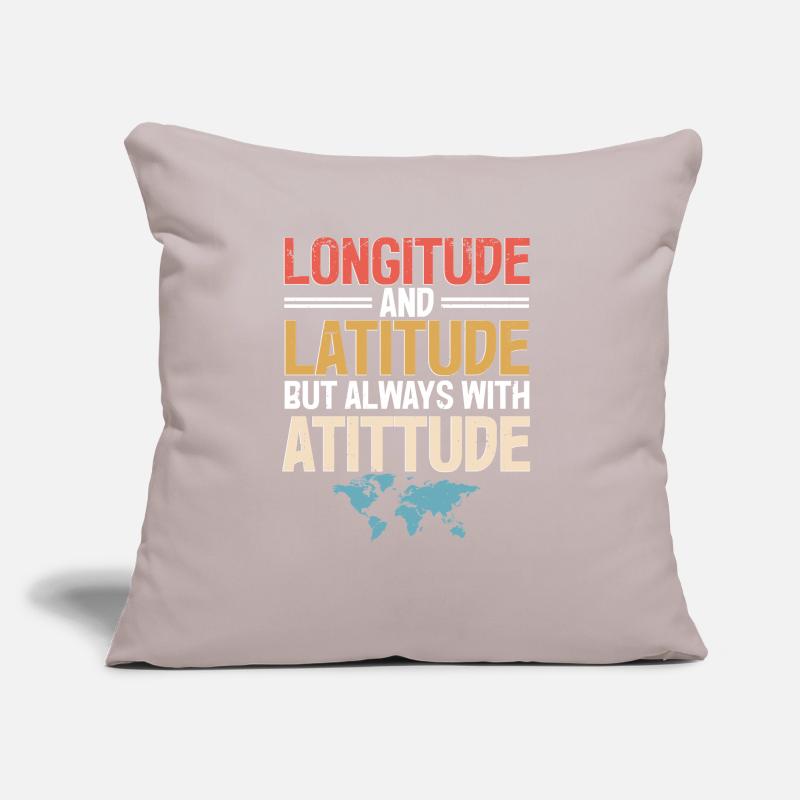 Geographic Information Systems Sofa pillow with filling 45cm x 45cm