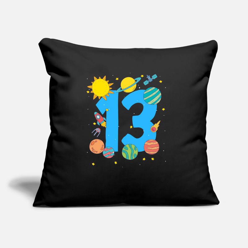 Aventure spatiale numéro 13 Coussin et housse de 45 x 45 cm