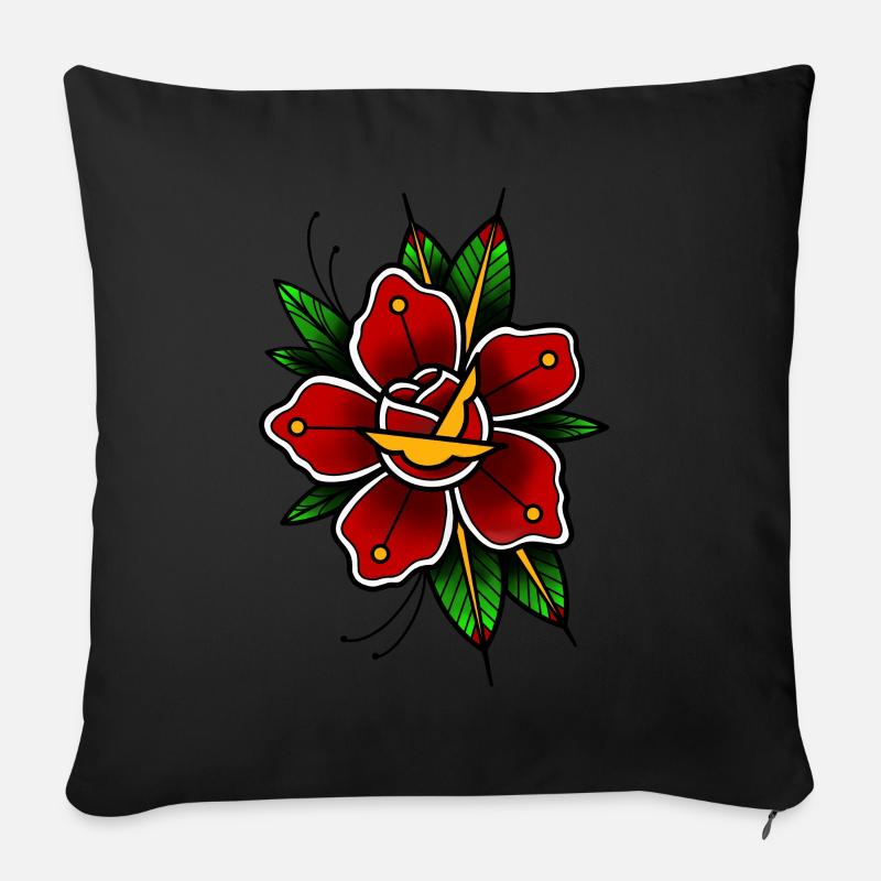 5D9DFADA B717 4F0C AD05 C2D003D26555 - Coussin et housse de 45 x 45 cm - noir