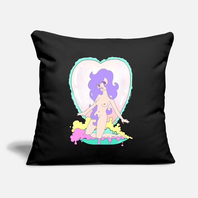 Fée perle Coussin et housse de 45 x 45 cm