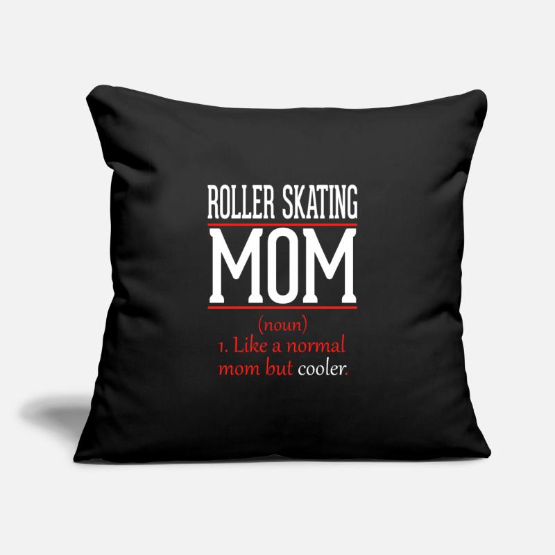 Roller skating mom like a normal mom only Sofa pillow with filling 45cm x 45cm