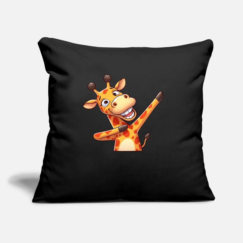 Cool Giraffe Dabbing Dab Dance Sofa pillow with filling 45cm x 45cm