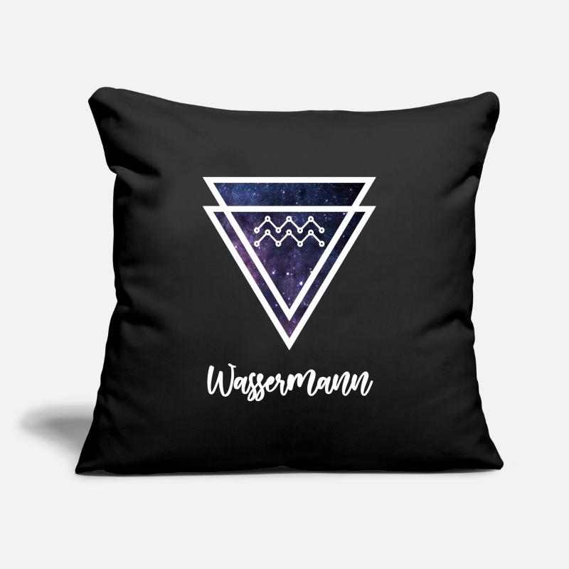 Wassermann Sofakissen mit Füllung 45 x 45 cm