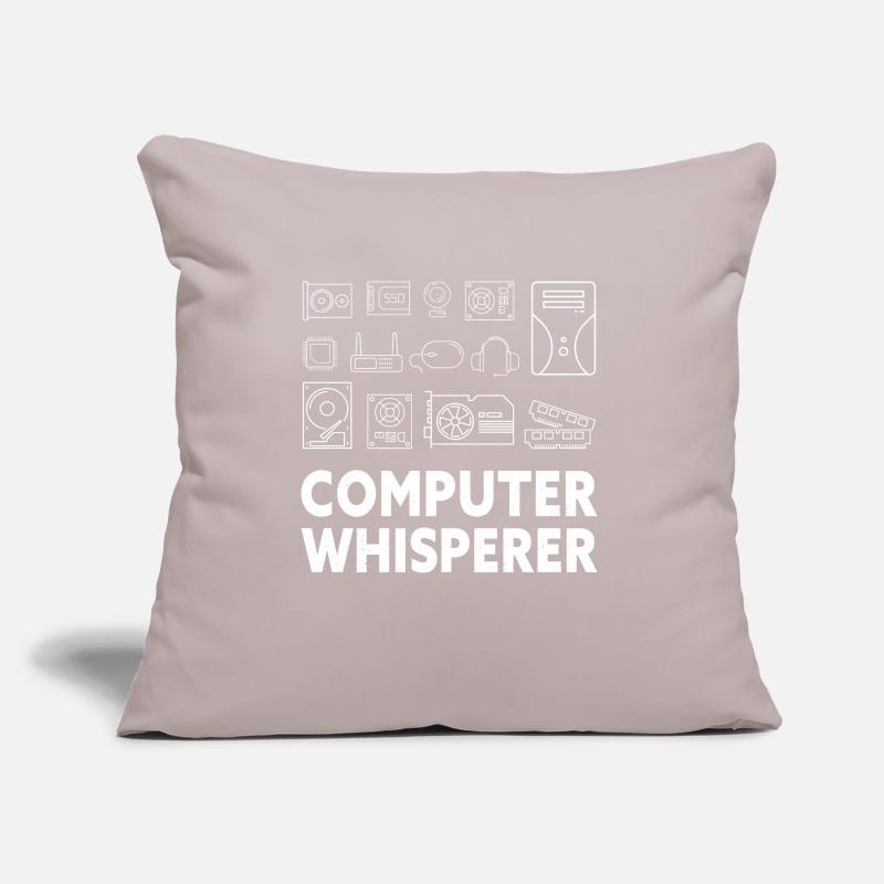 Tech Support Nerds Geek... Programmers & Nerd Sofa pillow with filling 45cm x 45cm