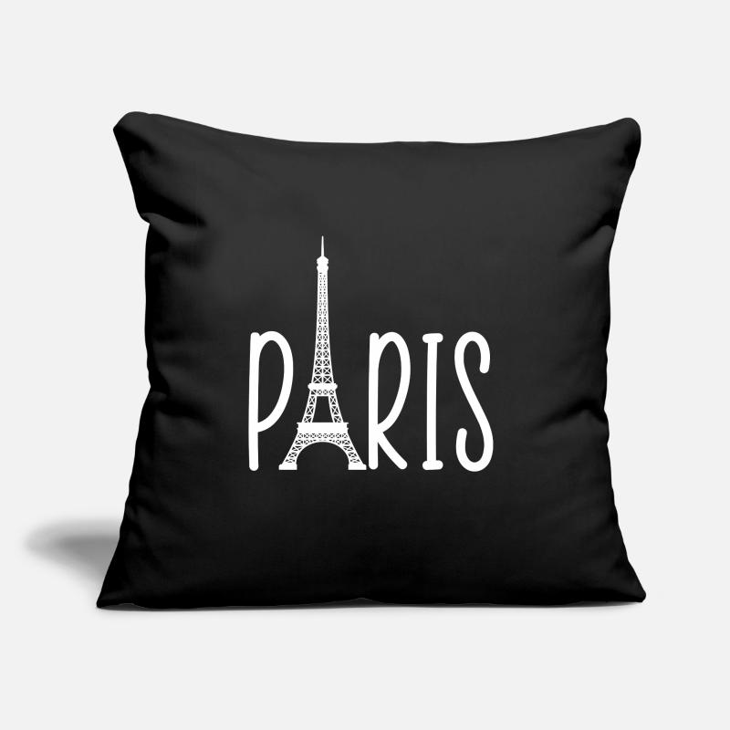 Paris Eiffel Tower Sofakissen mit Füllung 45 x 45 cm