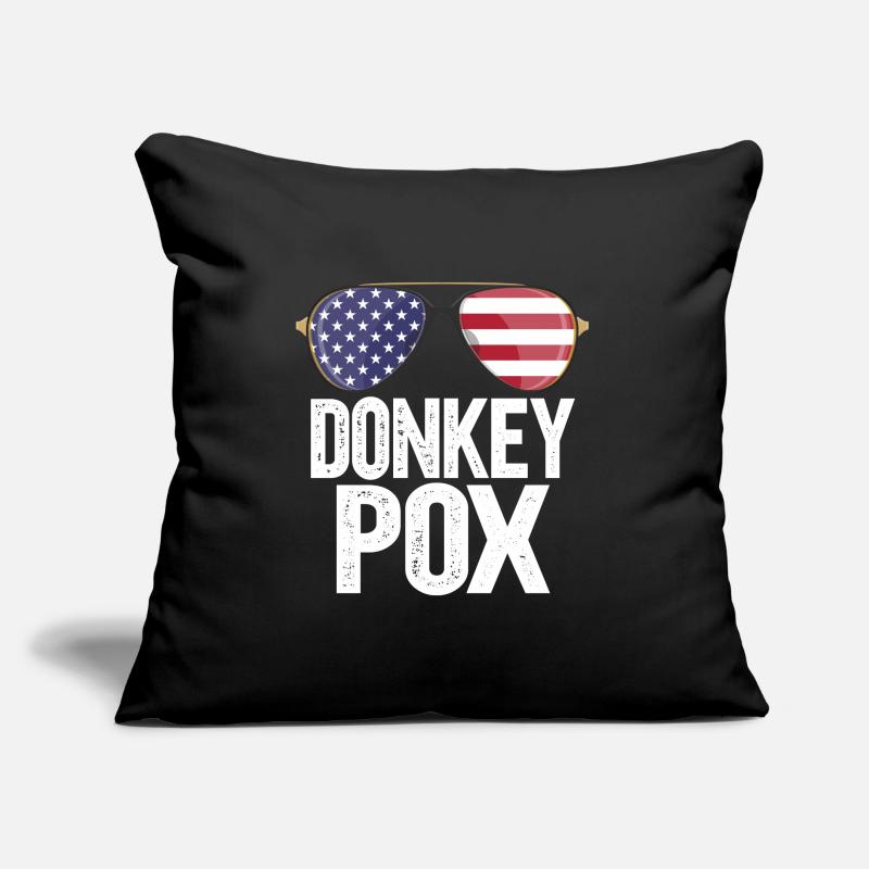 Donkey Pox Sofakissen mit Füllung 45 x 45 cm