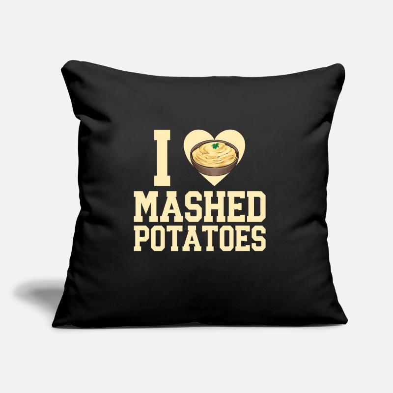 Mashed potatoes Mashed potatoes Sofa pillow with filling 45cm x 45cm
