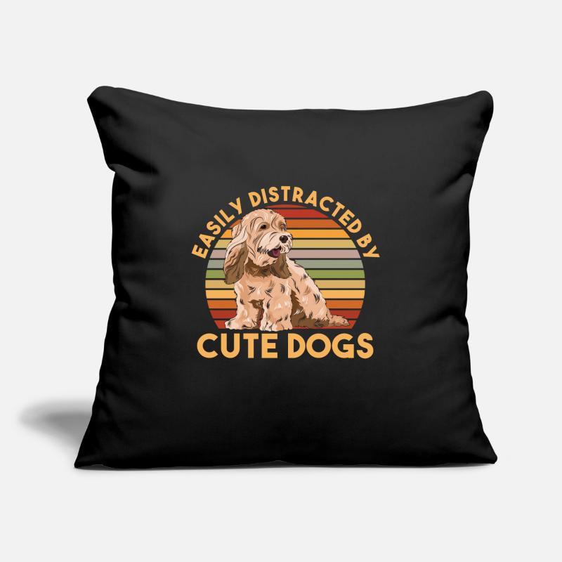 Cockapoo Dog Sofa pillow with filling 45cm x 45cm