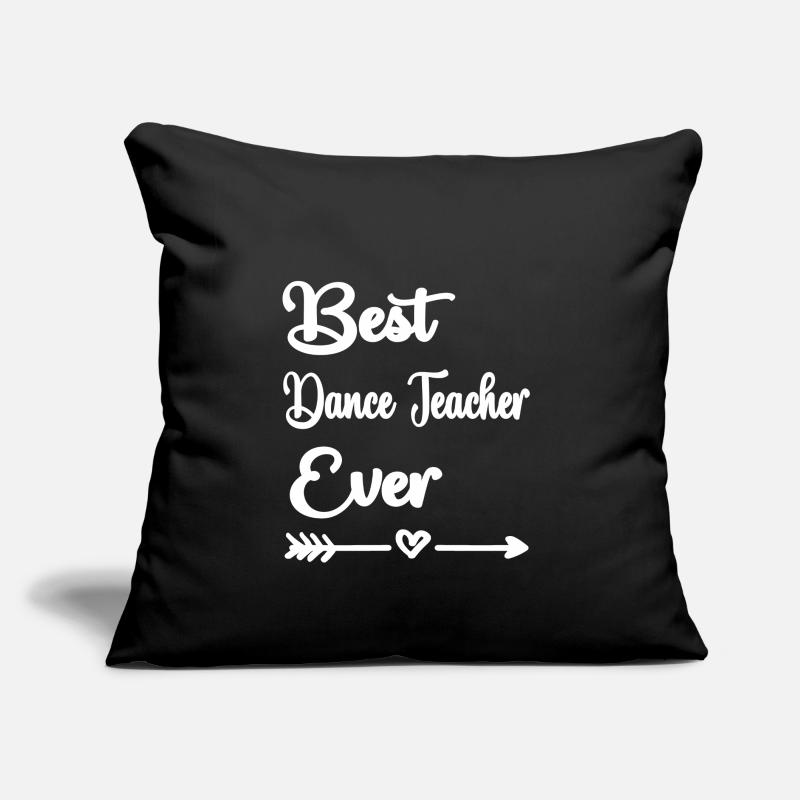 Professeur de danse Reconnaissance Professeur de danse Cours de danse Coussin et housse de 45 x 45 cm