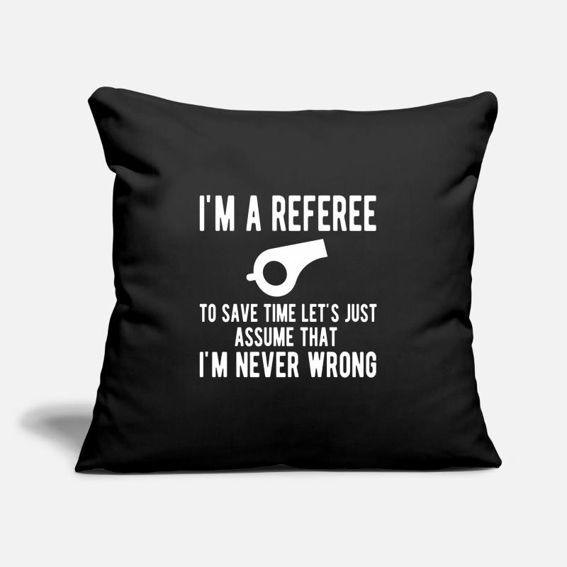 Referee Papa Referee Impartial Shiri Sofa pillow with filling 45cm x 45cm