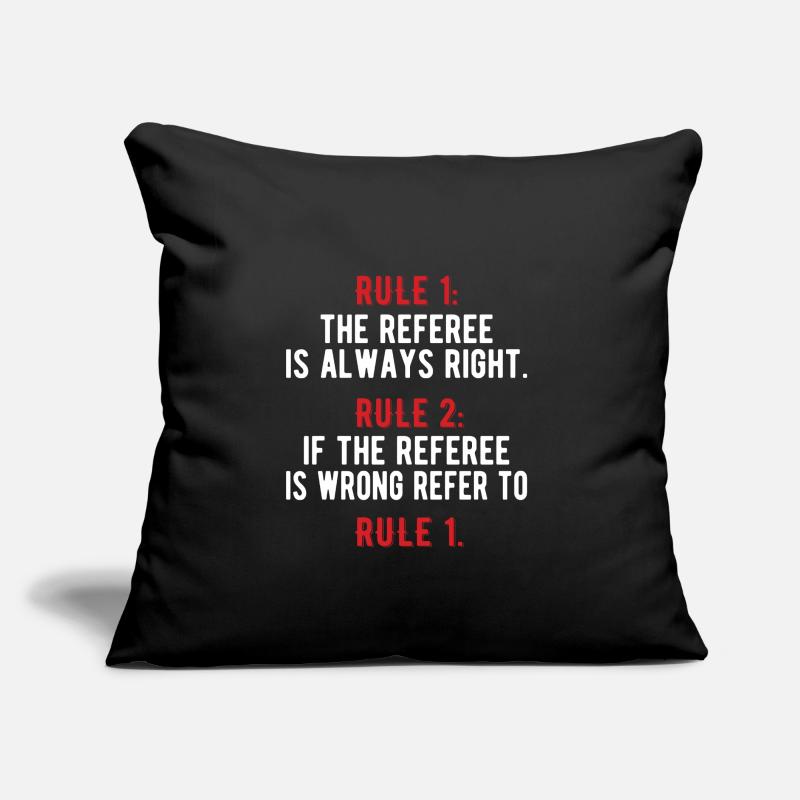 Referee Papa Referee Impartial Shiri Sofa pillow with filling 45cm x 45cm