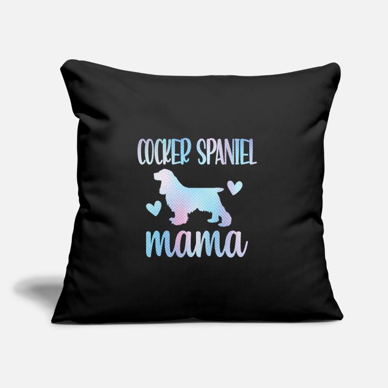 Cocker Spaniel Mama Cocker Spaniel Hundebesitzerin Sofakissen mit Füllung 45 x 45 cm