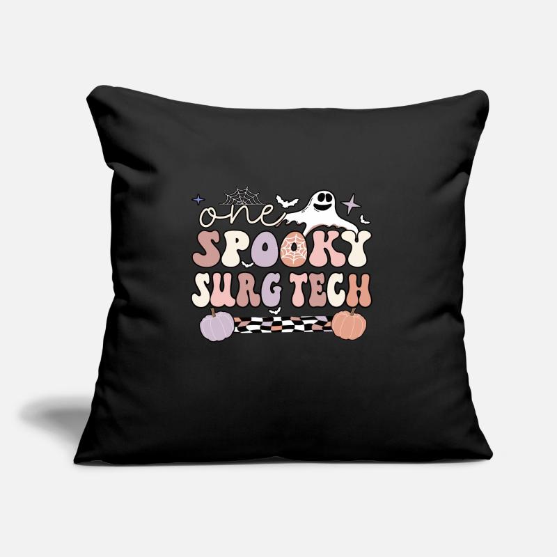 Surgical Technologist Gift Surgical Tech Halloween Sofakissen mit Füllung 45 x 45 cm
