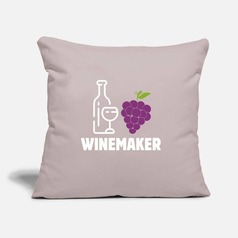 Winemaker Alcoholic Winery Profession Pacemaker Winer Sofa pillow with filling 45cm x 45cm