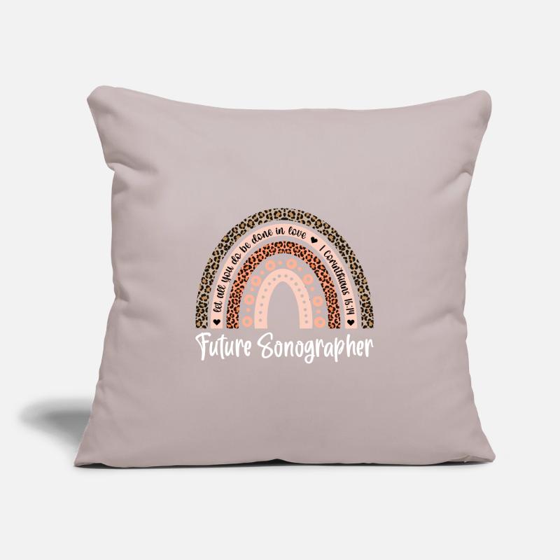 Ultrasound Diagnostics Study Sonography Student Sofa pillow with filling 45cm x 45cm