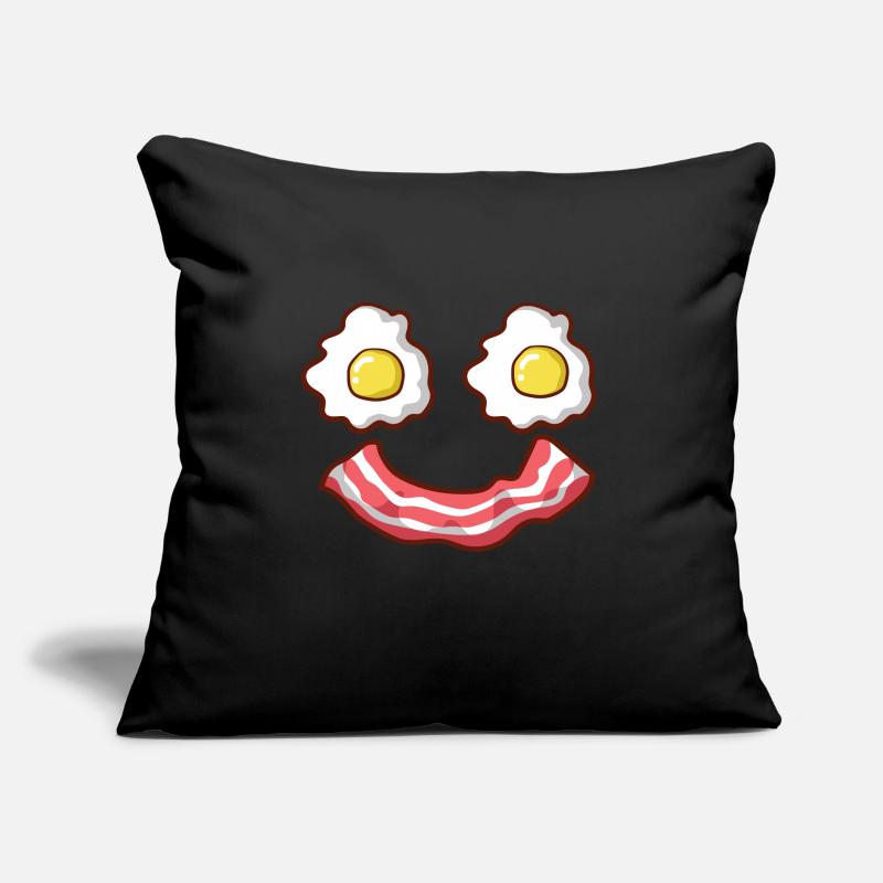 Breakfast Eggs Bacon Gift Sofa pillow with filling 45cm x 45cm