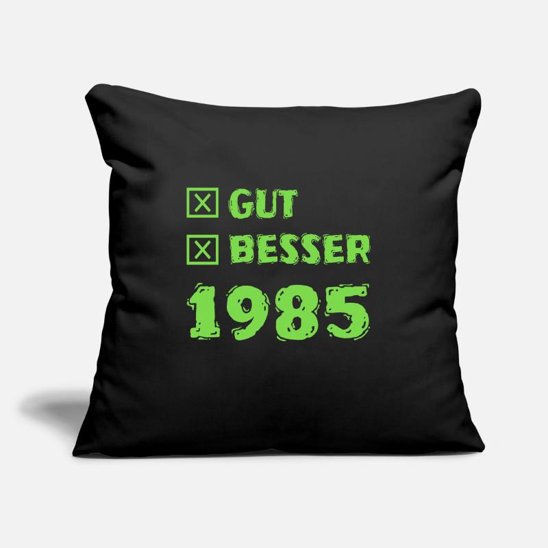 Année 1985 Coussin et housse de 45 x 45 cm