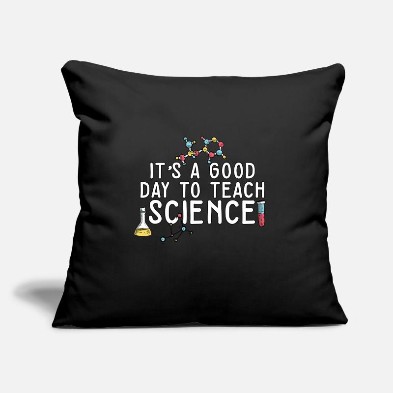 C’est une bonne journée Enseigner les sciences Professeur de sciences Coussin et housse de 45 x 45 cm