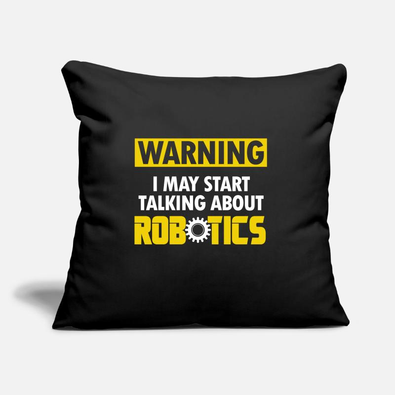 Droid Builder Warning I May Start Talking About Ro Sofa pillow with filling 45cm x 45cm